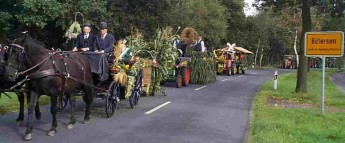 Kutsche beim Erntefest 2000