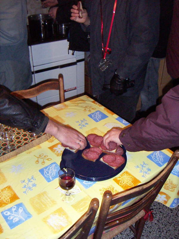 Eiersuche macht hungrig